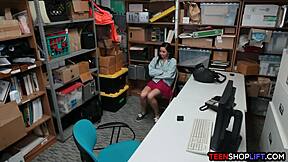 Lingerie thief caught stripping by security guard in reality bust