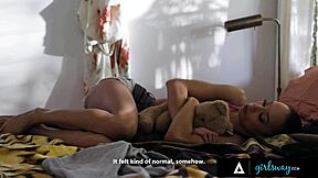 Alexis Tae Attracts Ana Foxxx at Party