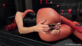 Sexy Young LESBIAN Anal Fists Milf Slave!