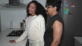 compañero fucks my latina wife quickie during blackout how dare he cuckold tease