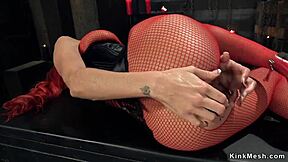 Sexy Young LESBIAN Anal Fists Milf Slave!