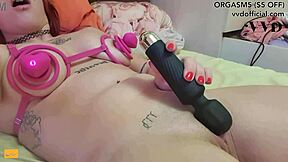 vvd bikini unboxing leads to first nipple orgasm for teen