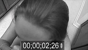 Petite blonde mom bakes cookies slurping big black cock in kitchen?