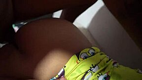 jassi chubby colombian gf blowjob feels so delicious kissing natural tits part 2