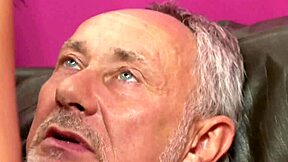 wanna see these shaved teens suck cock in dirty foursome handjob session?