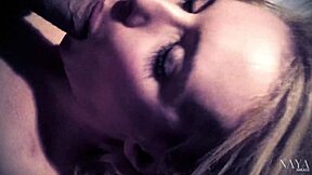 Daddy gives stepdaughter epic blowjob with close-up facial cumshot pov