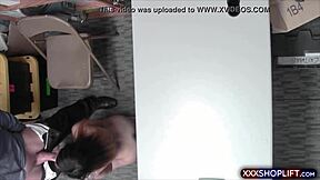 ever wonder how we punish cute half-asian shoplifters in the garage?