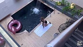 stepsis yoga stretches make me wanna fuck her wet pussy