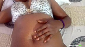 stepmom's wet ebony pussy after party craves my bbc closeup?