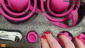 vvd bikini unboxing leads to first nipple orgasm for teen