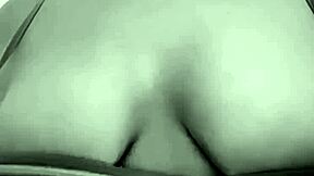 Intense stepdaughter fingers pussy as stepdad lurks next door