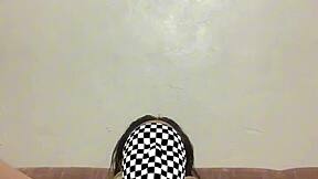 Fresh Out Of The Shower And Already So Horny She Fingers Her Young Filipina Pussy