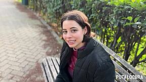 Torbe catches busty Latina Lulita Star for epic blowjob and full swallow!