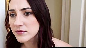 Virgin goth doxy's creamy panties tempt gunnar bishop