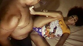 Did my stepdaughter cum hard sucking her tight wet pussy with my tongue?
