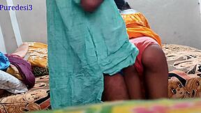 Desi bhabhi takes hard doggy pounding in bedroom