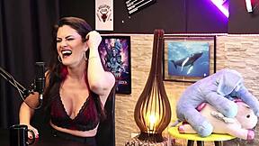 Amanda Smell's hottest sensual cast moments part 2 on sheer red