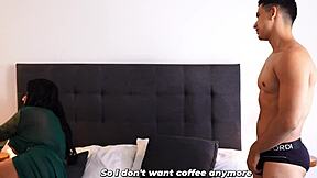 Waking Busty Milf Lina Henao With Hard Cock Creampie