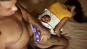 Did my stepdaughter cum hard sucking her tight wet pussy with my tongue?