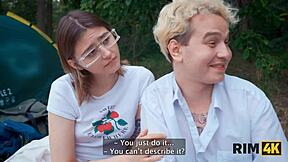 ever dreamed of rimming a hot russian teen ass outdoors while camping and fucking?