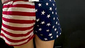 i rub my brunette coed tits and pussy while sucking hard cock, dildo play and cumshot facial 😩🍆