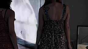 big tits milf facesits lesbian roommate