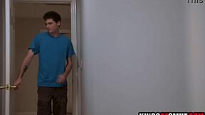 that despotic stepsis with tattoos in shower demands bro pulls out dick for taboo blowjob and fuck session.