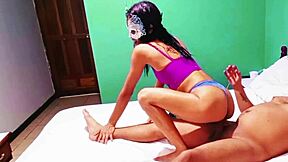 my skinny stepsis dances seduces then rides my dick hard