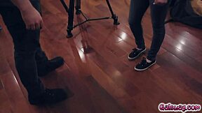 Mackenzie Moss And Kira Noir Dive Into Casey's Pussy!