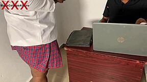 science teacher big cock pounds big ass student doggystyle