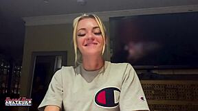 skinny sassy strips naked, rubs tits on cock 😘💦  