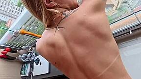 hot blonde's hardcore bj cowgirl pov ride 🔥🍆