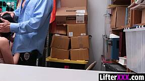 penelope reed caught stealing with accomplice on lifterxxx camera