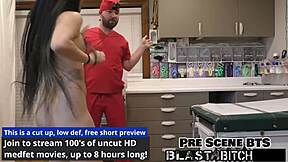 Patient Raya Nguyen Deepthroats Doctor's Cock Then Fucked Missionary POV