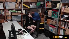 Yo check this emo brunette getting roughly doggystyled bent over!