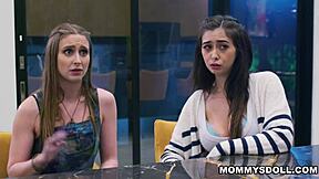 mellanie monroe laney grey chloe surreal hot lesbian kissing 😍👅