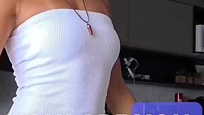 rough tattooed latina gets eaten fucked doggy cowgirl pov all day