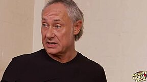 18yo trains exam riding old guys double penetration facial orgy