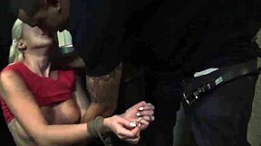 Cute teen prostitute Cristi Ann takes rough extreme BDSM sex!