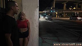 Cute teen prostitute Cristi Ann takes rough extreme BDSM sex!