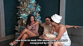 mother-in-law seduces son-in-law behind girlfriend