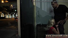 Cute teen prostitute Cristi Ann takes rough extreme BDSM sex!