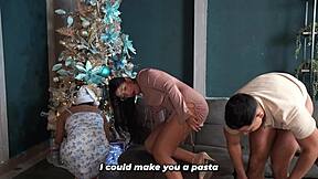 mother-in-law seduces son-in-law behind girlfriend