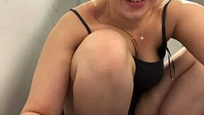 Gym quickie leads to extreme teen squirting orgasm, you watching?