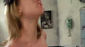 Teen dares milf in vintage comic parody fuck scene