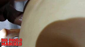 Huge Tits Latina Nerd Rides Monster Cock