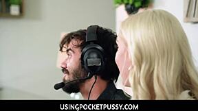 lilith moaningstar, kay lovely... freeuse teen stepsis moans loud while boyfriend fucks her pussy in kitchen pov!