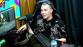 Victoria Camargo's hairy pussy bulges from panties bent over!