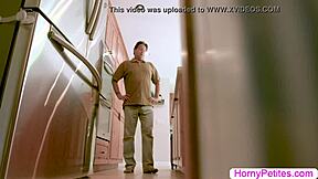 jeni angel's tiny ebony body rides boss cock hard 😈🍫💦