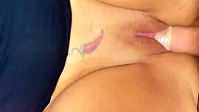 pregnant from pulling out condom and creampie flooding my pussy